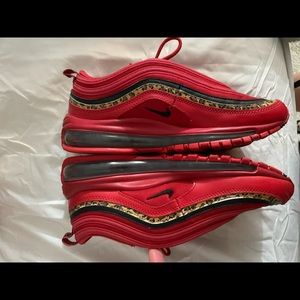 Womens air max 97 university red womens size 8